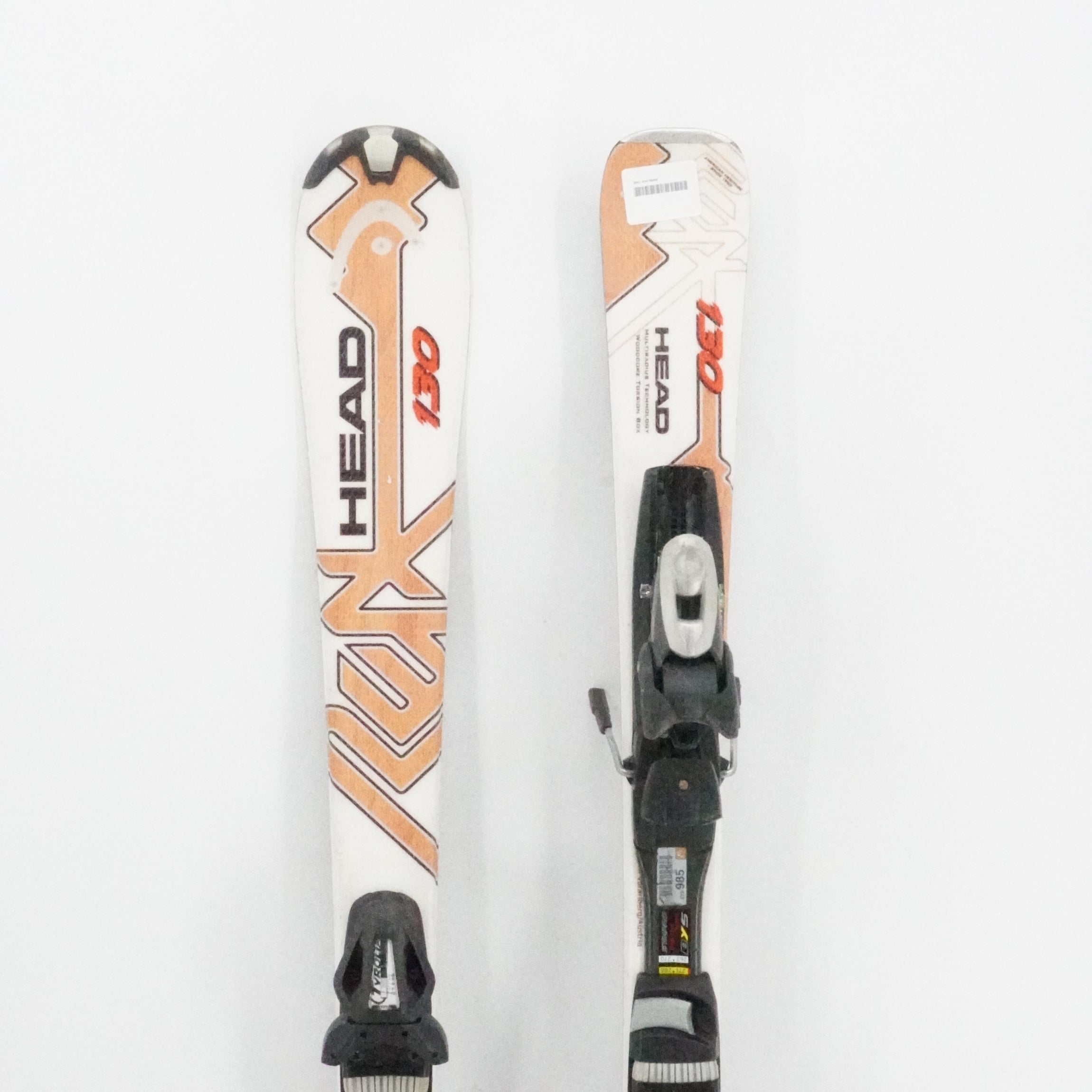 Head Peak Adult Skis with Bindings - 130 cm Used