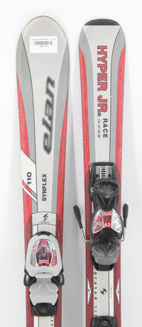 Elan Hyper Jr. Kids Skis with Bindings - 110 cm Used