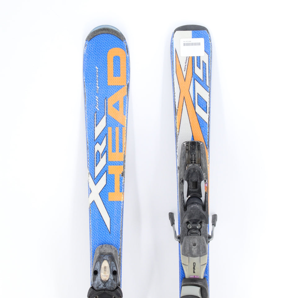 Head XRC X50 Junior Skis with Bindings - 127 cm Used