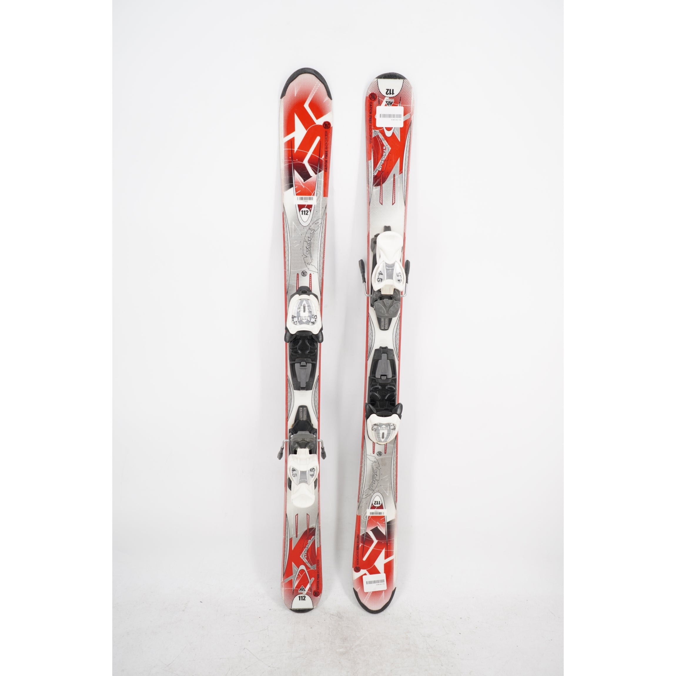 K2 Strike Jr. Kids Skis with Bindings - 112cm Used