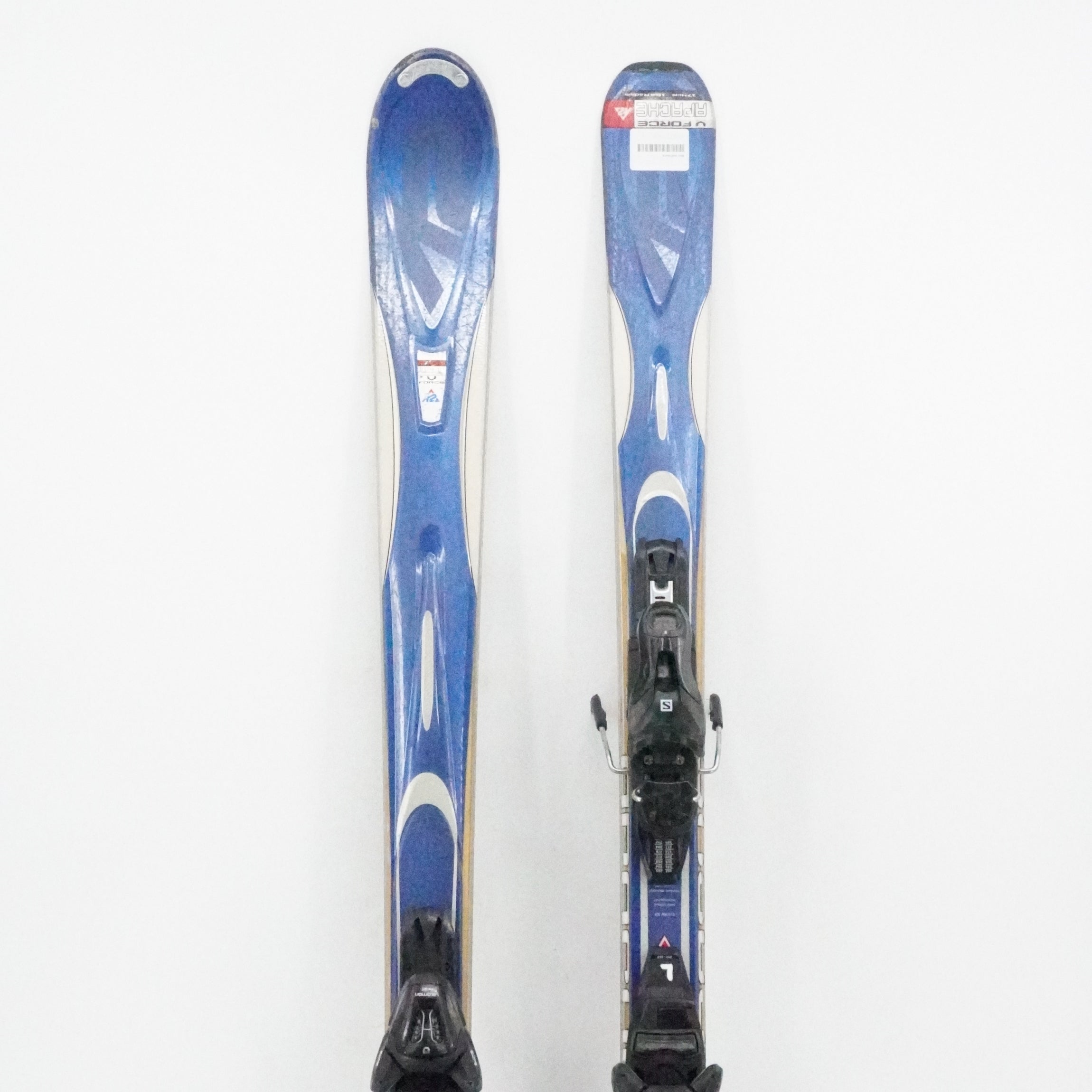 K2 Apache V-Force Adult Skis with Bindings - 174 cm Used