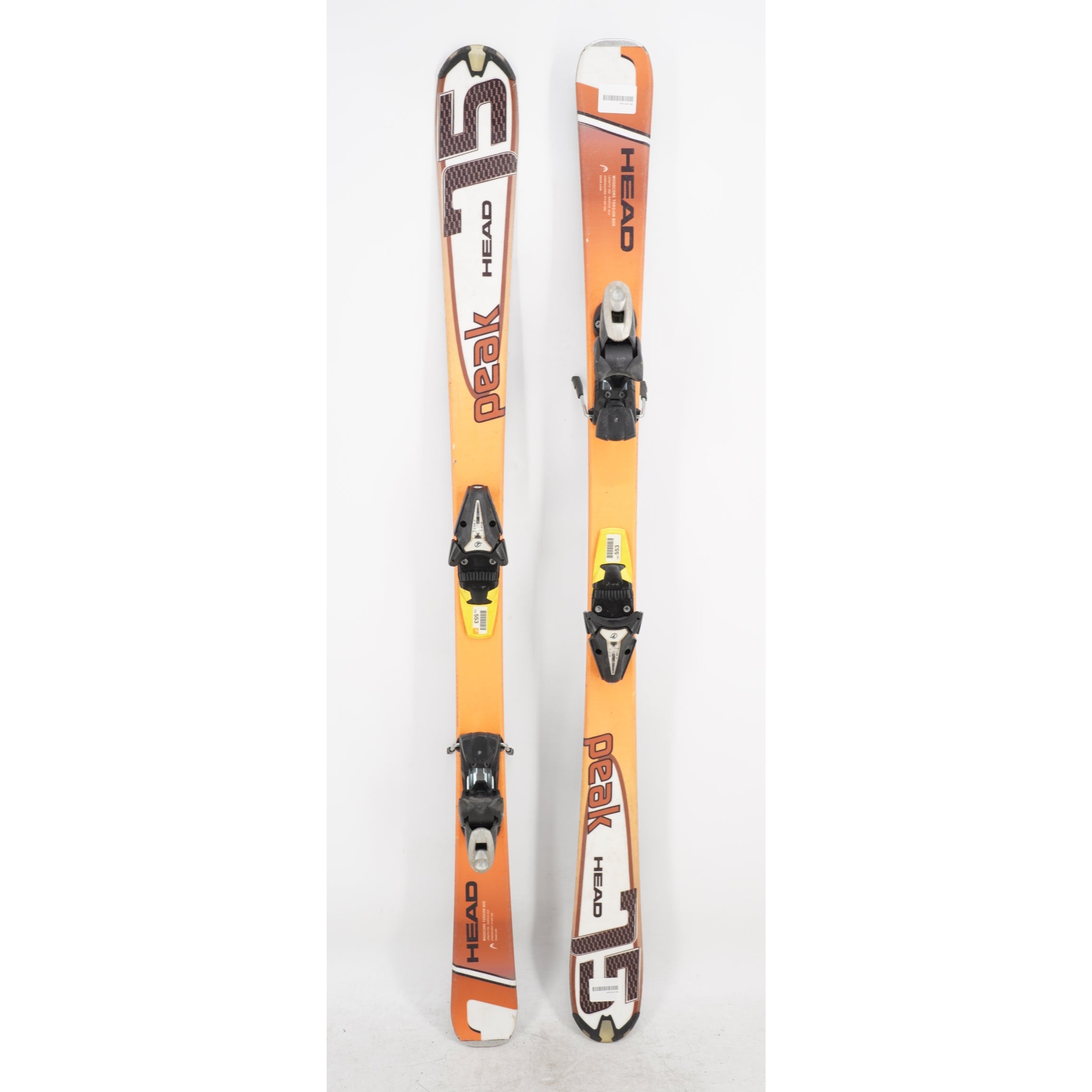 Head Peak Adult Skis with Bindings - 150 cm Used