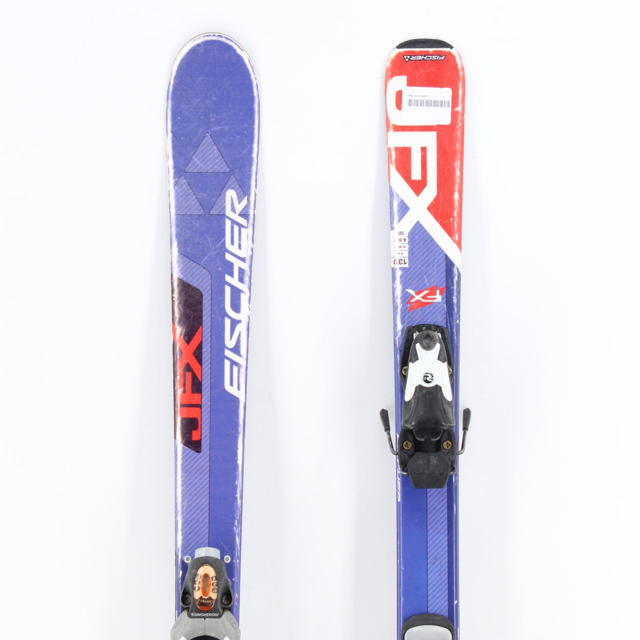 Fischer JFX Kids Skis with Bindings - 130 cm Used