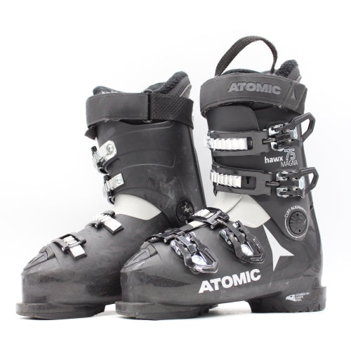 Atomic Hawx Magna 75 Women's Ski Boots - Size 6.5 / Mondo 23.5 Used