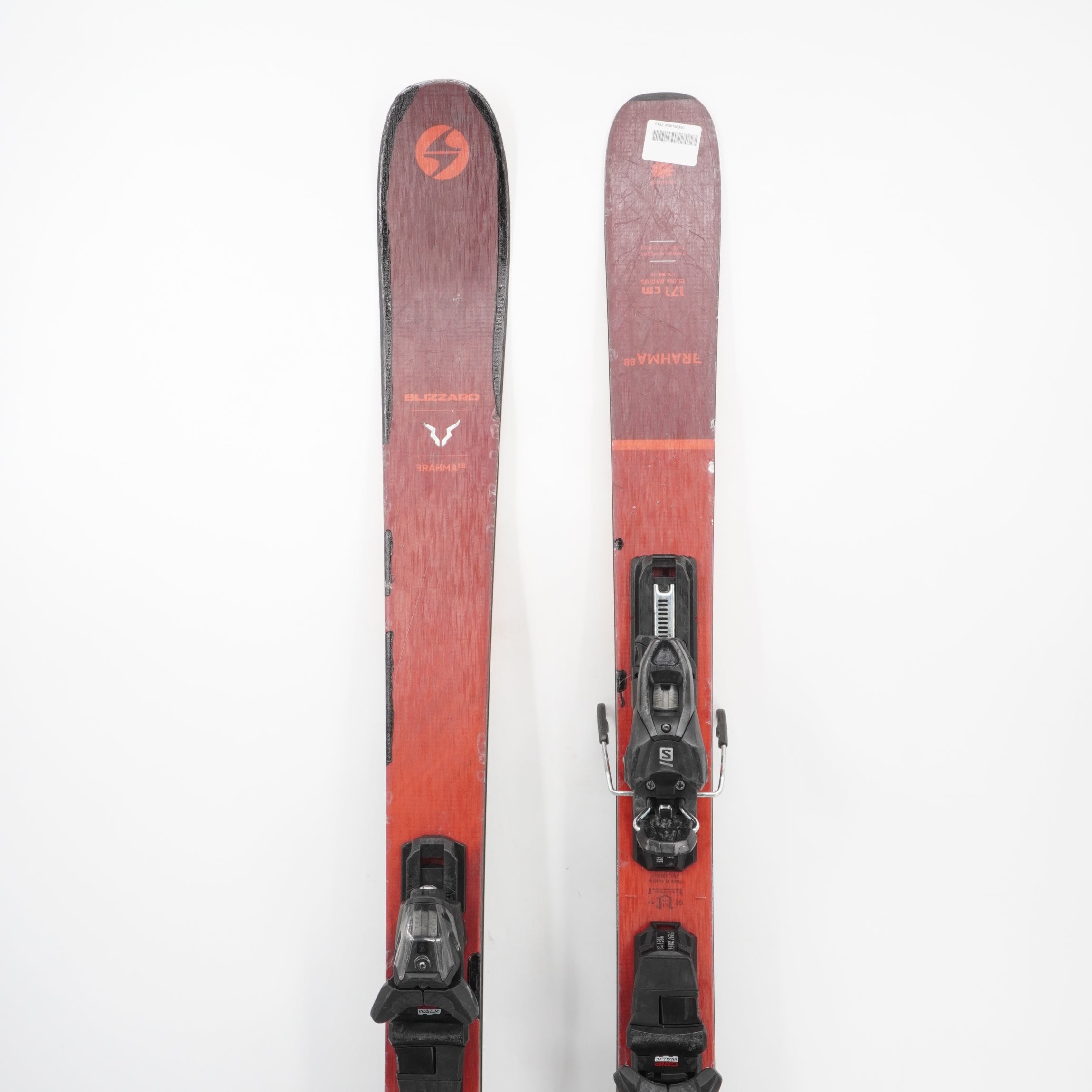 Blizzard Brahma 88 Demo Skis with Bindings - 171 cm Used