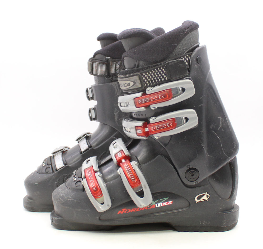 Nordica BXZ Adult Ski Boots - Size 6.5 / Mondo 24.5 Used