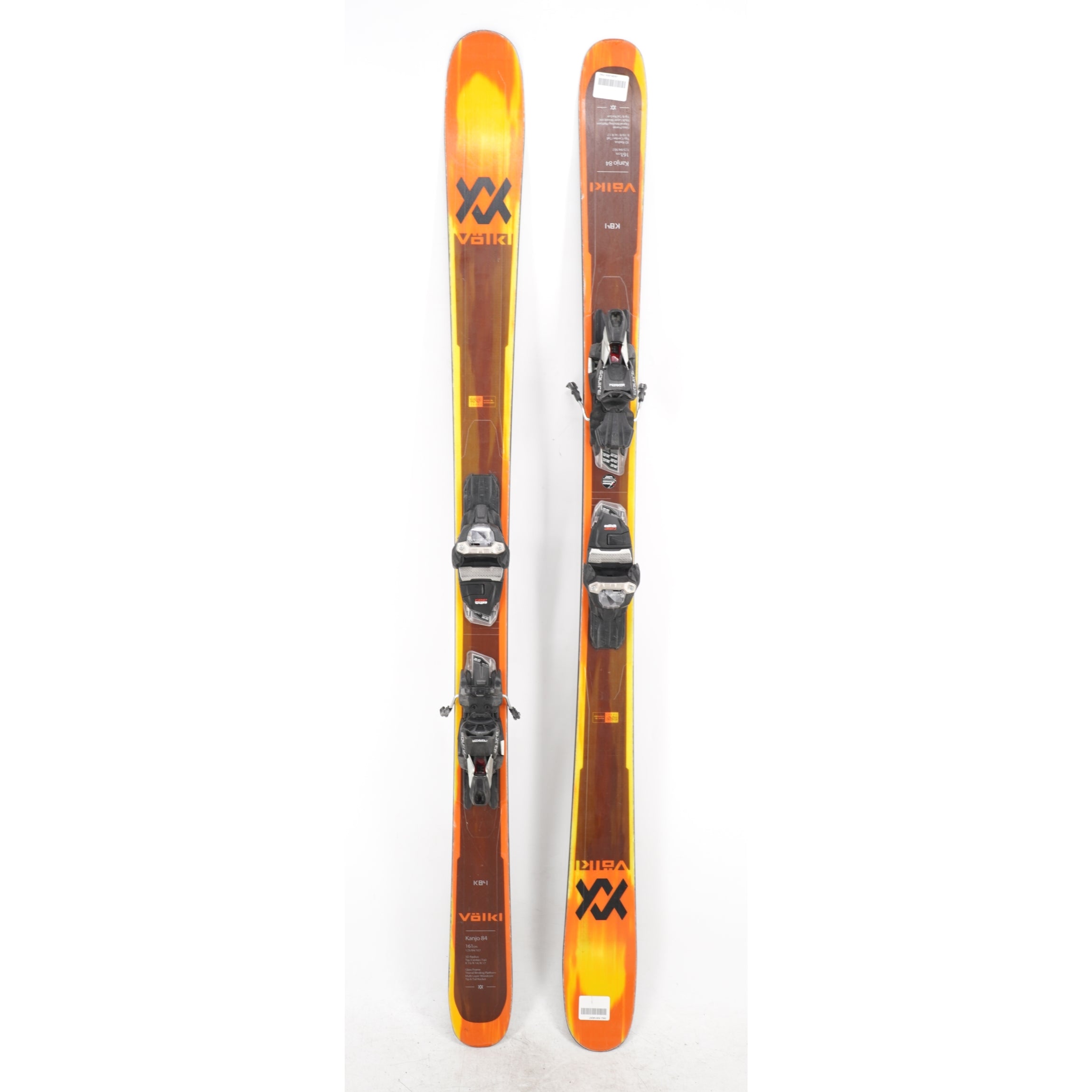 Volkl Kanjo 84 Adult Demo Skis with Bindings - 161 cm Used
