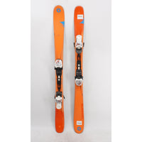 Blizzard Rustler Jr. Twin Tip Kids Skis with Bindings - 119 cm Used