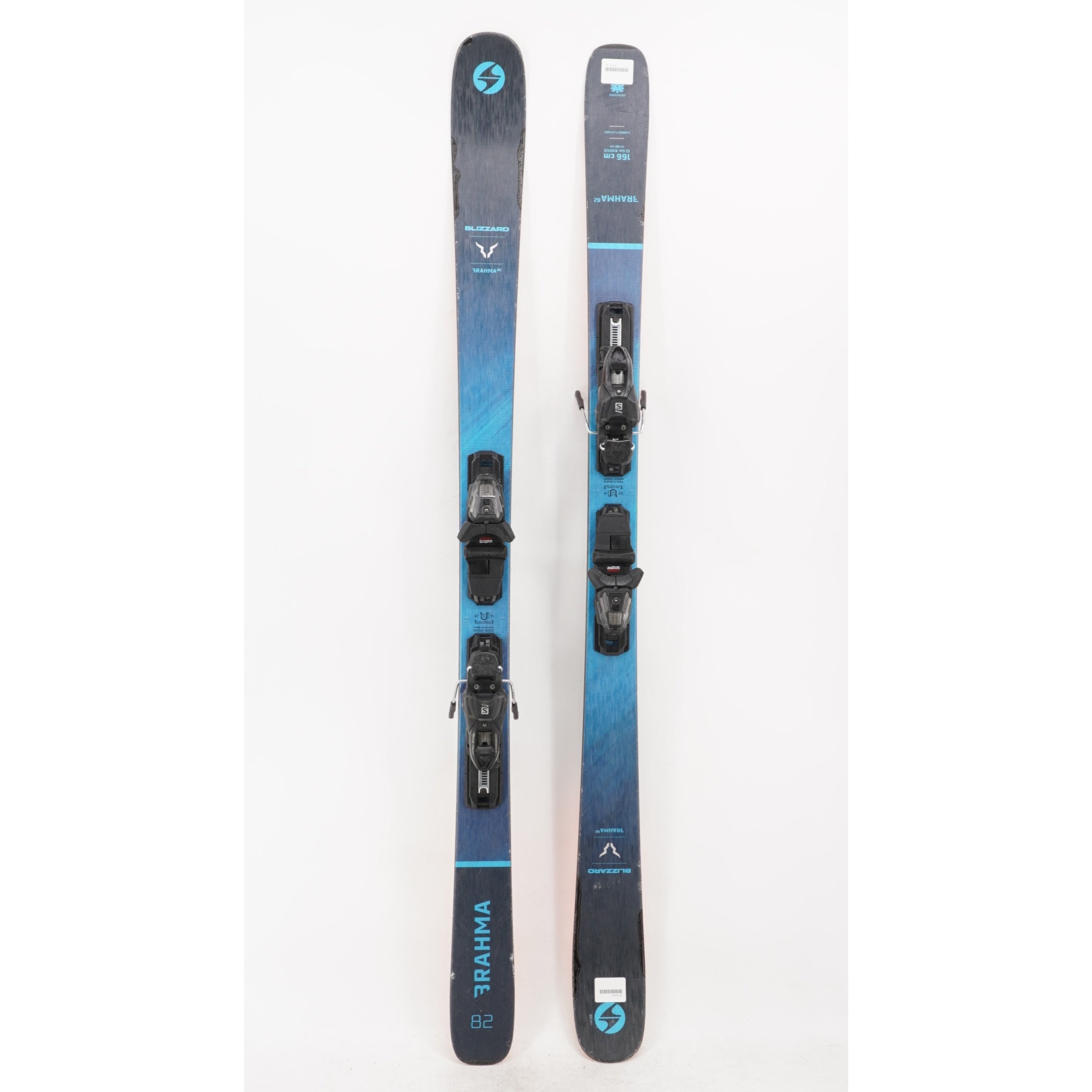 Blizzard Brahma 82 Demo Skis with Bindings - 166 cm Used