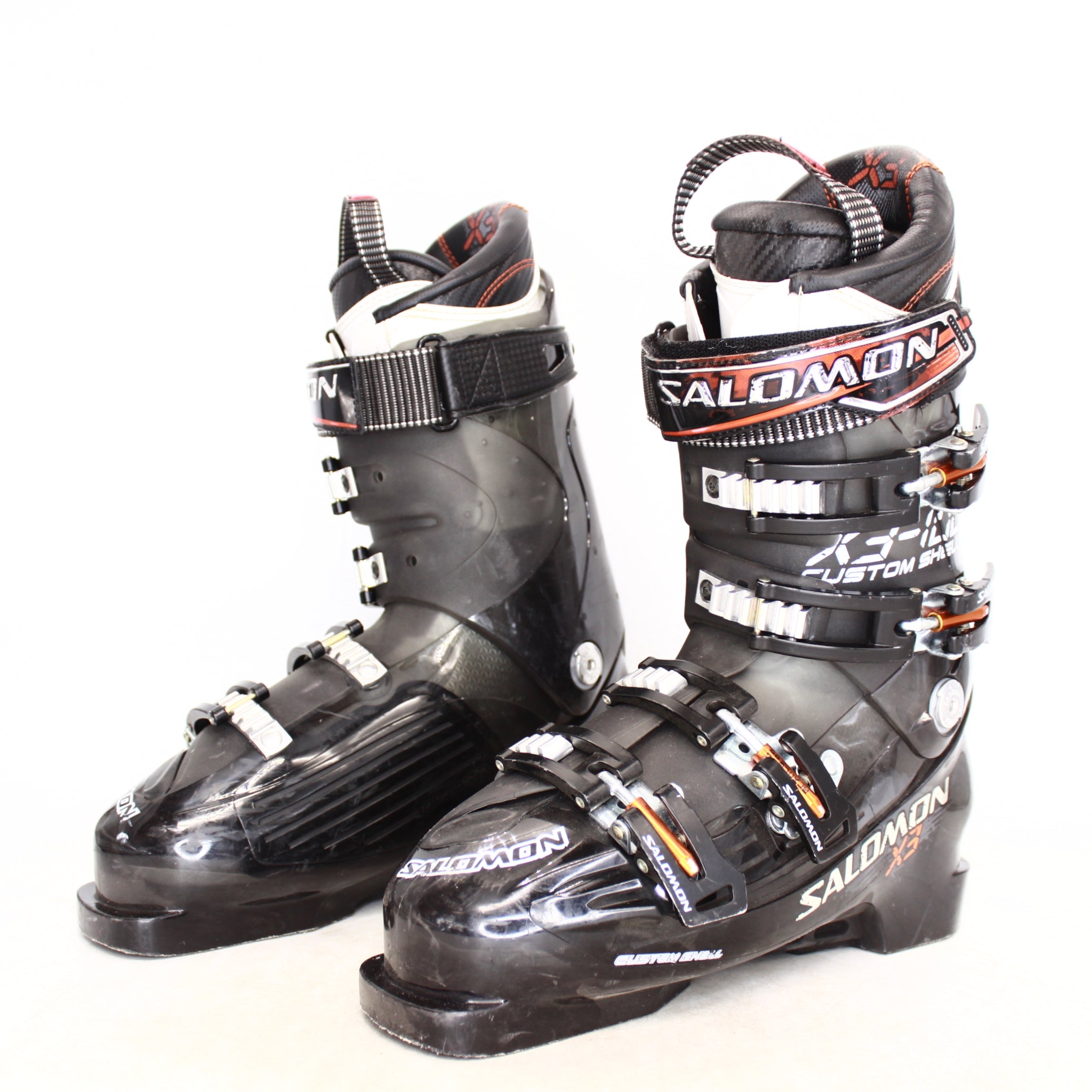 Salomon X3-100 Custom Shell Engergzyer Ski Boots - Size 7 / Mondo 25 Used