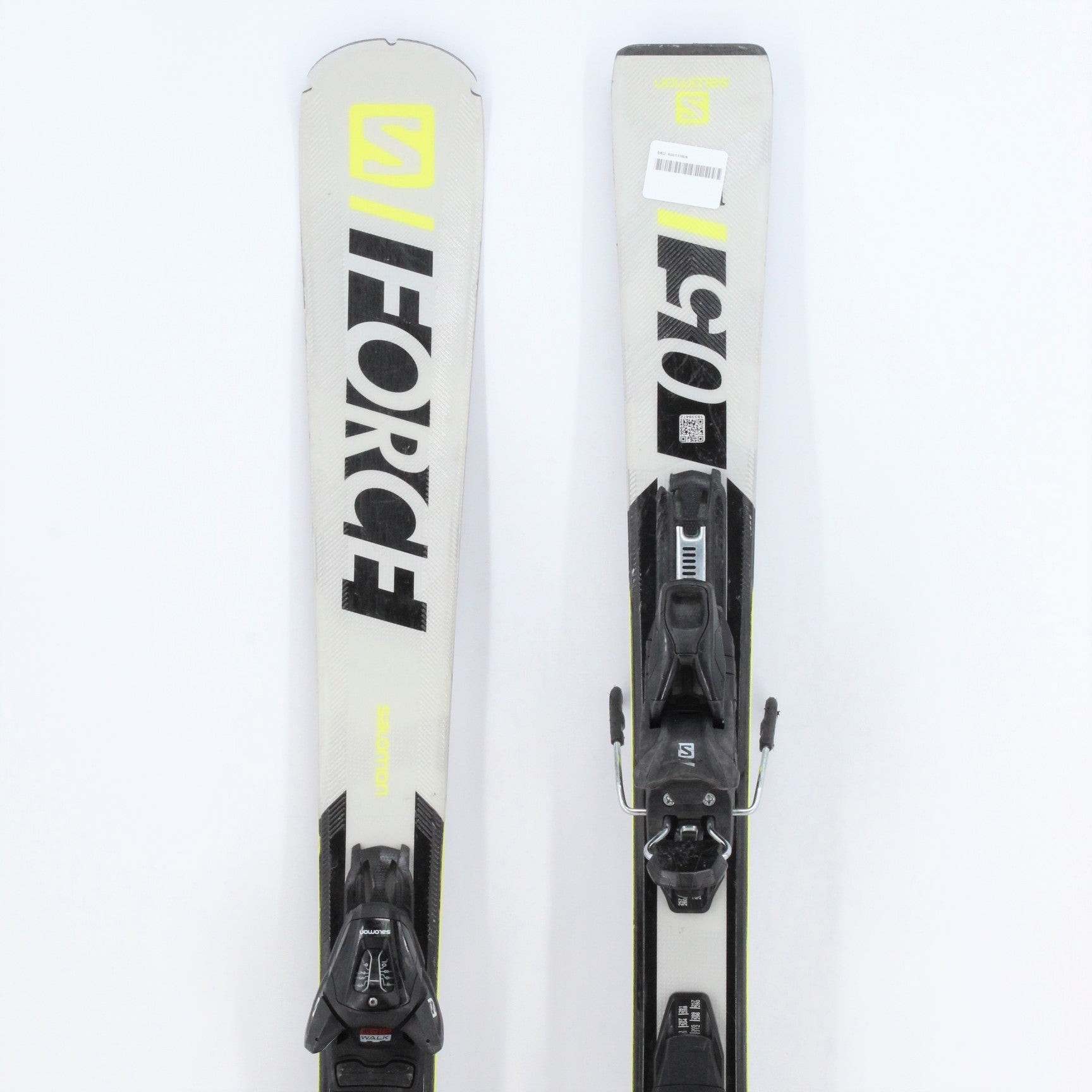 Salomon Force 05 Adult Demo Skis with Bindings - 140 cm Used