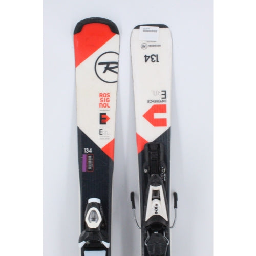 Rossignol Experience RTL Adult Skis with Bindings - 134 cm Used