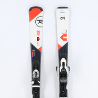 Rossignol E RTL Adult Skis with Bindings - 142 cm Used