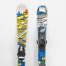 Fischer Addict Twin Tip Kids Skis with Bindings - 101 cm Used