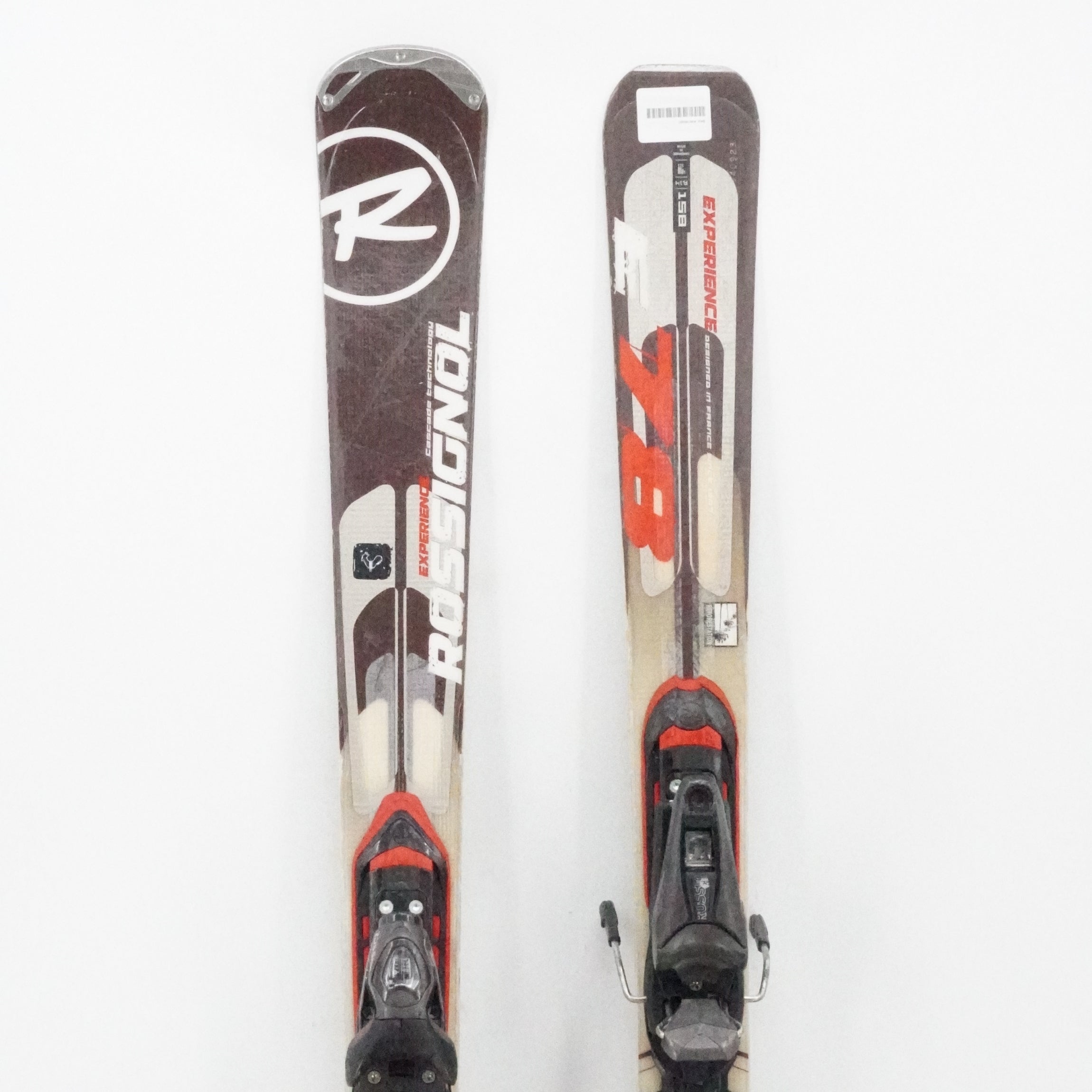 Rossignol Experience 78 Demo Skis with Bindings - 158 cm Used