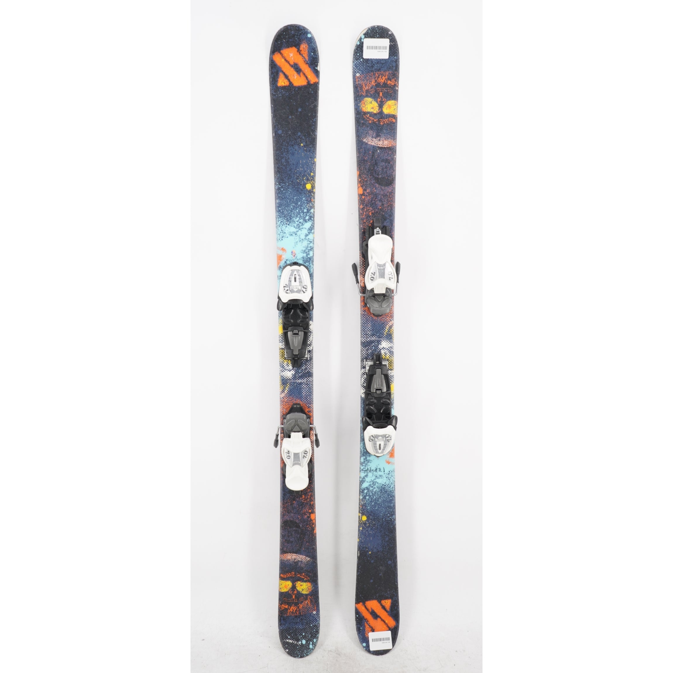 Volkl Wall Jr. Twin Tip Skis with Bindings - 138 cm Used