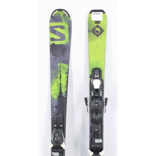 Salomon Q-Max Jr. Skis with Bindings - 130 cm Used