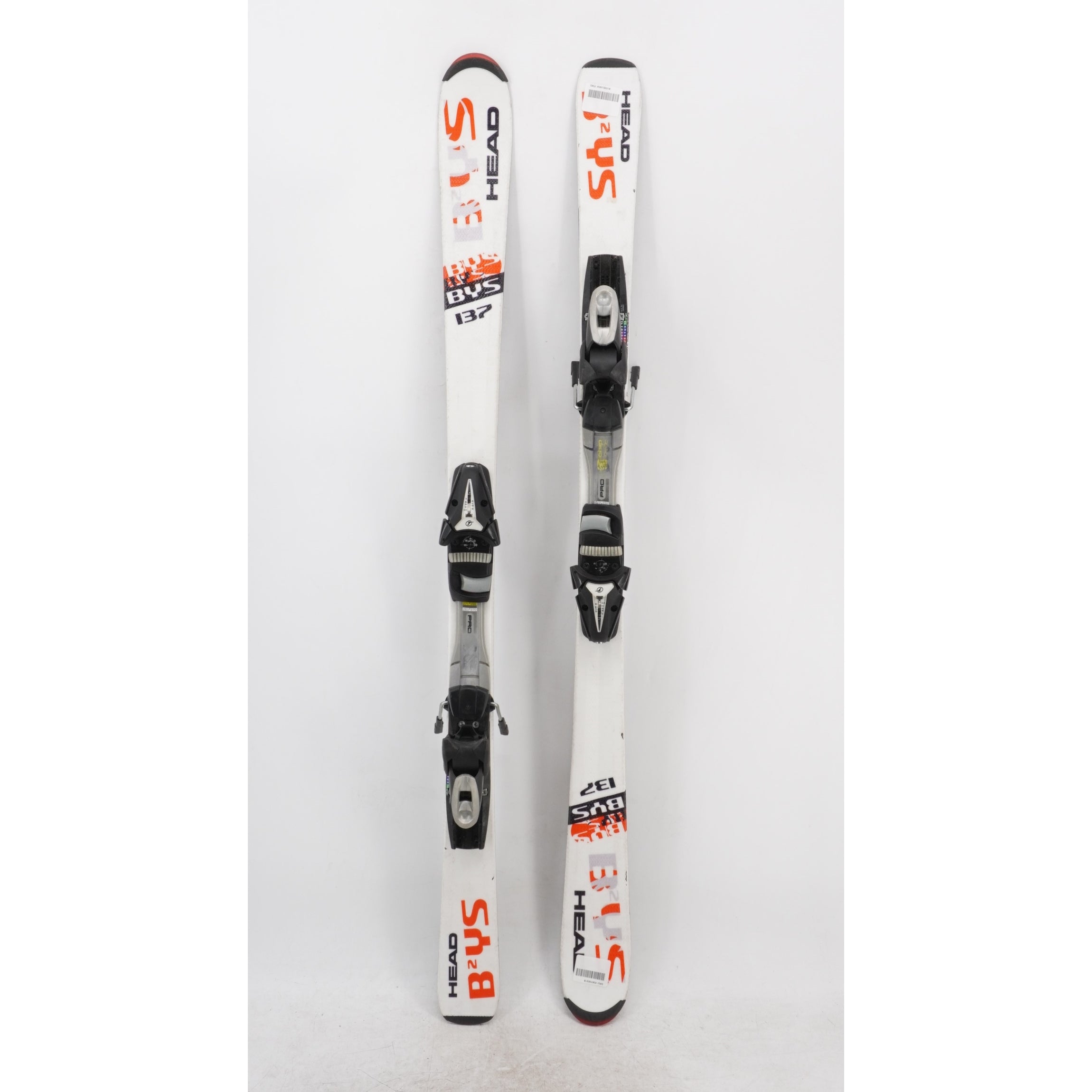 Head BYS 2 Adult Skis with Bindings - 137 cm Used