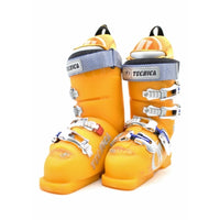 Tecnica Diablo Race 130 Ski Boots - Size 4.5 / Mondo 22.5 Used