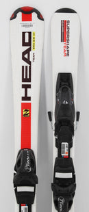 Head Super Shape Team Era 2 Kids Skis with Bindings - 107 cm Used