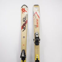 Volkl Unlimited AC 7.4 Adult Skis with Bindings - 170 cm Used