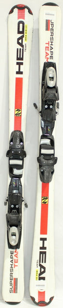 Head Super Shape Team Era 2.0 Kids Skis with Bindings - 127 cm Used