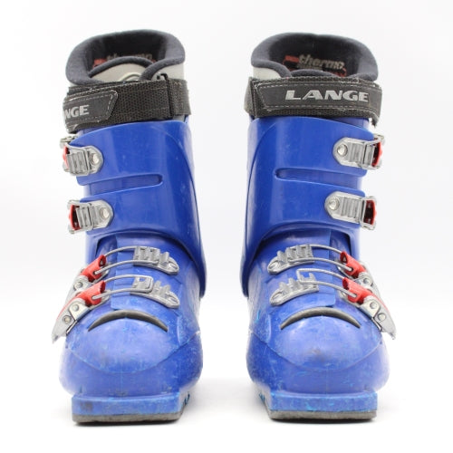 Lange L-Team Junior Ski Boots - Size 5.5 / Mondo 23.5 Used
