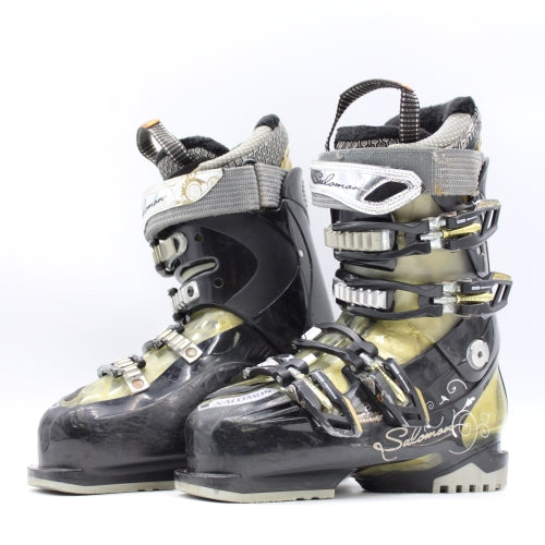 Salomon Divine RS 8 Women's Ski Boots - Size 6.5 / Mondo 23.5 Used