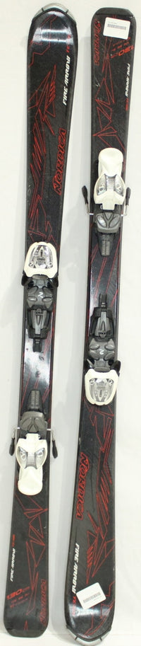Nordica Team Fire Arrow Junior Skis with Bindings - 130 cm Used
