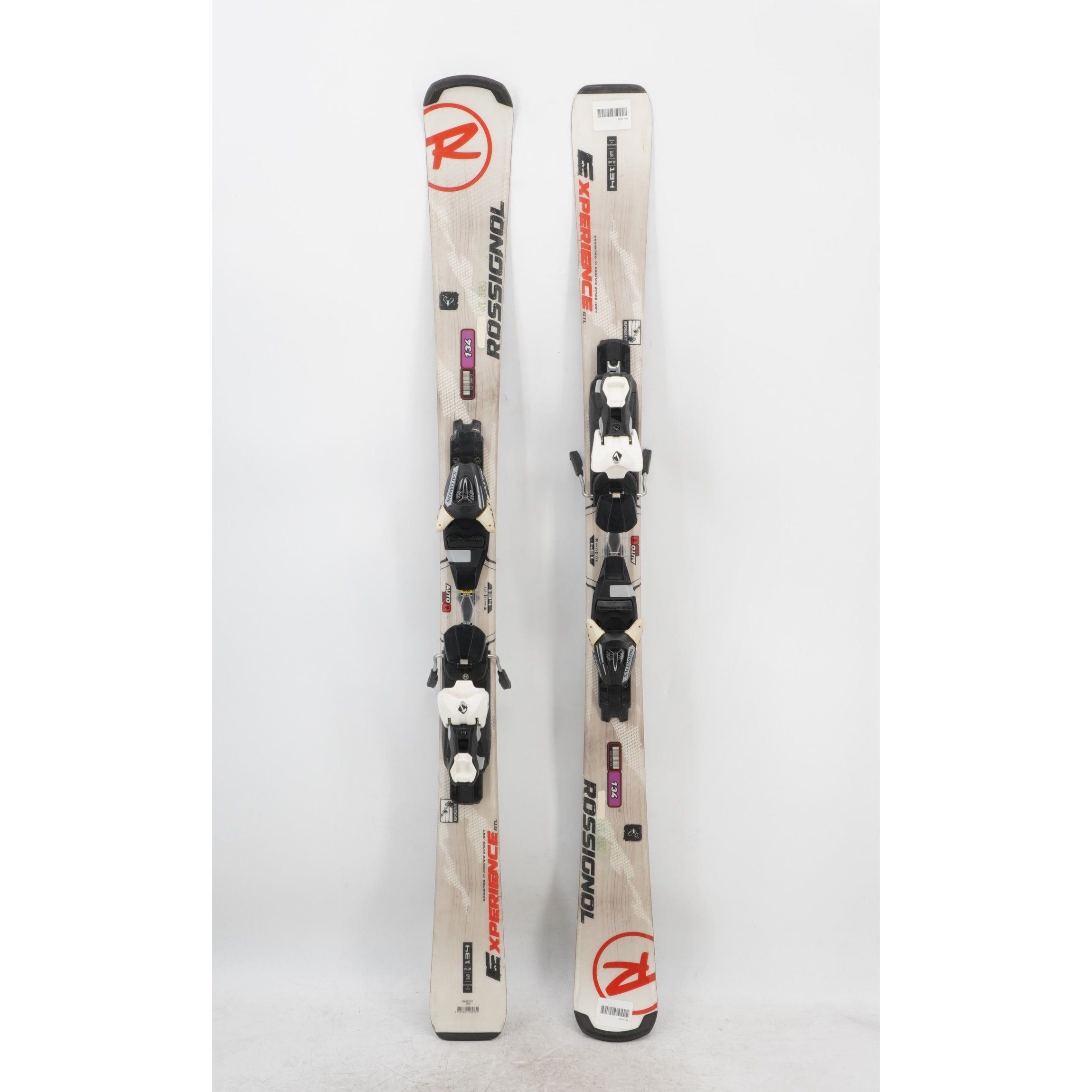 Rossignol Experience RTL Junior Skis with Bindings - 134 cm Used