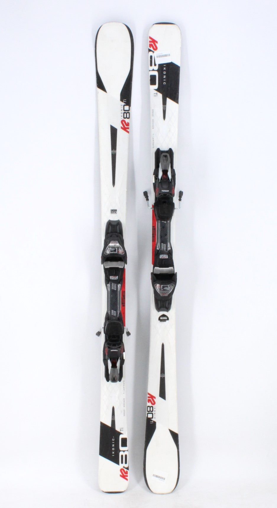 K2 Ikonic 80 Ti Adult Demo Skis with Bindings - 156 cm Used