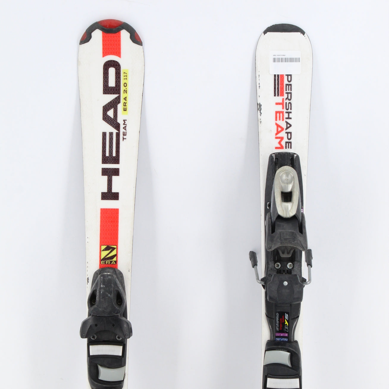 Head Super Shape Team Junior Skis with Bindings - 117 cm Used