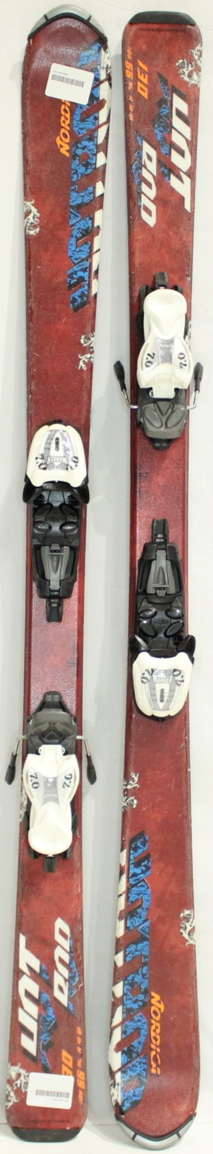 Nordica Hot Rod Kids Skis with Bindings - 130 cm Used