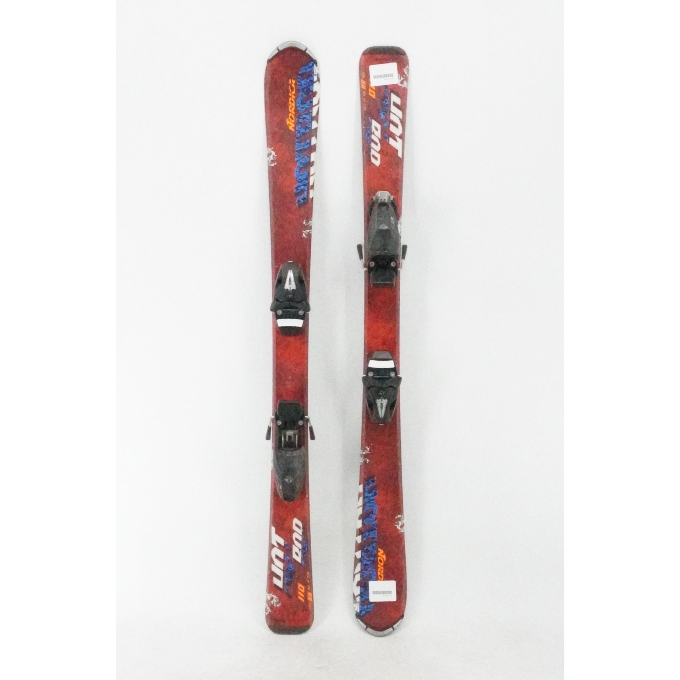 Nordica Hotrod Kids Skis with Bindings - 110 cm Used