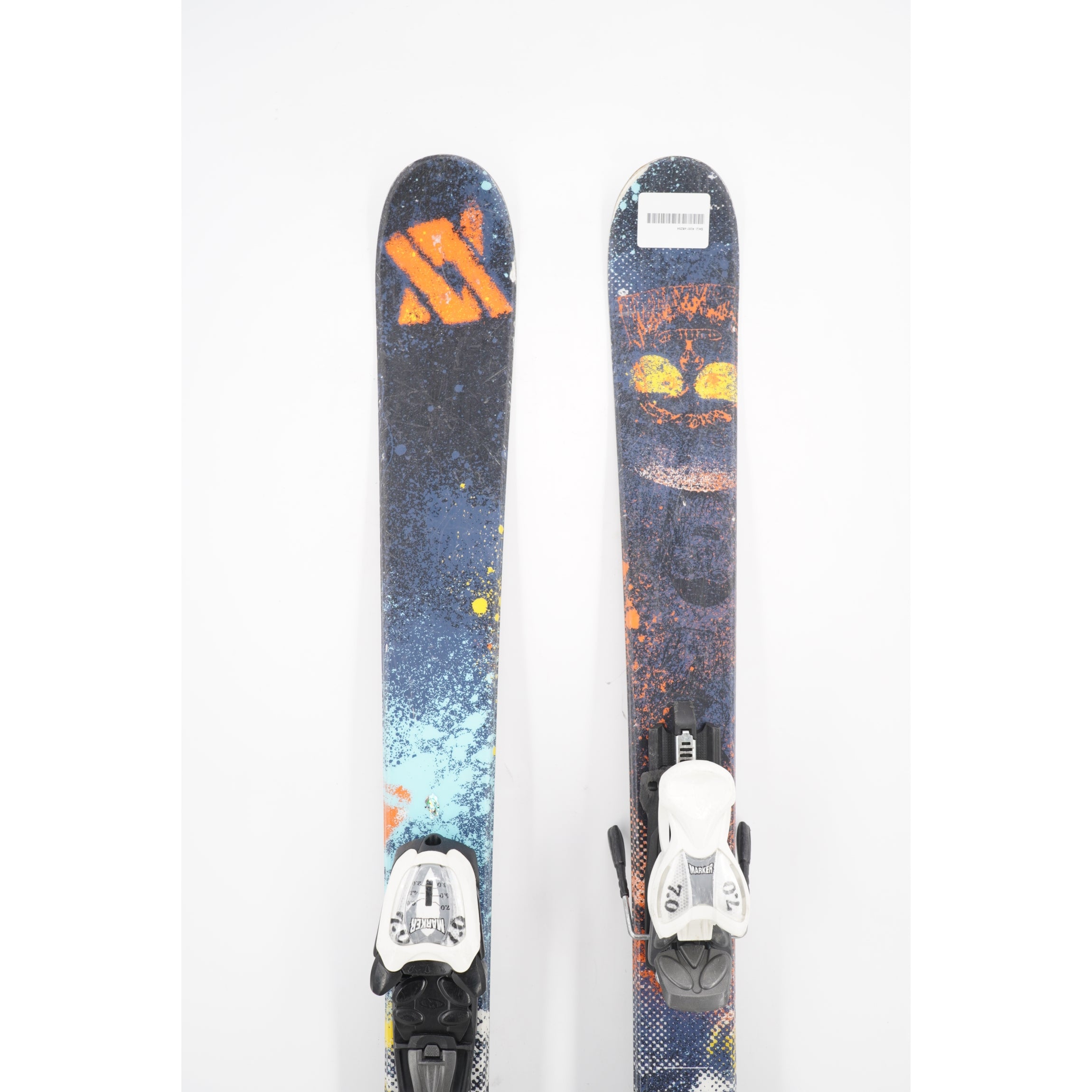 Volkl Wall Jr. Twin Tip Skis with Bindings - 138 cm Used