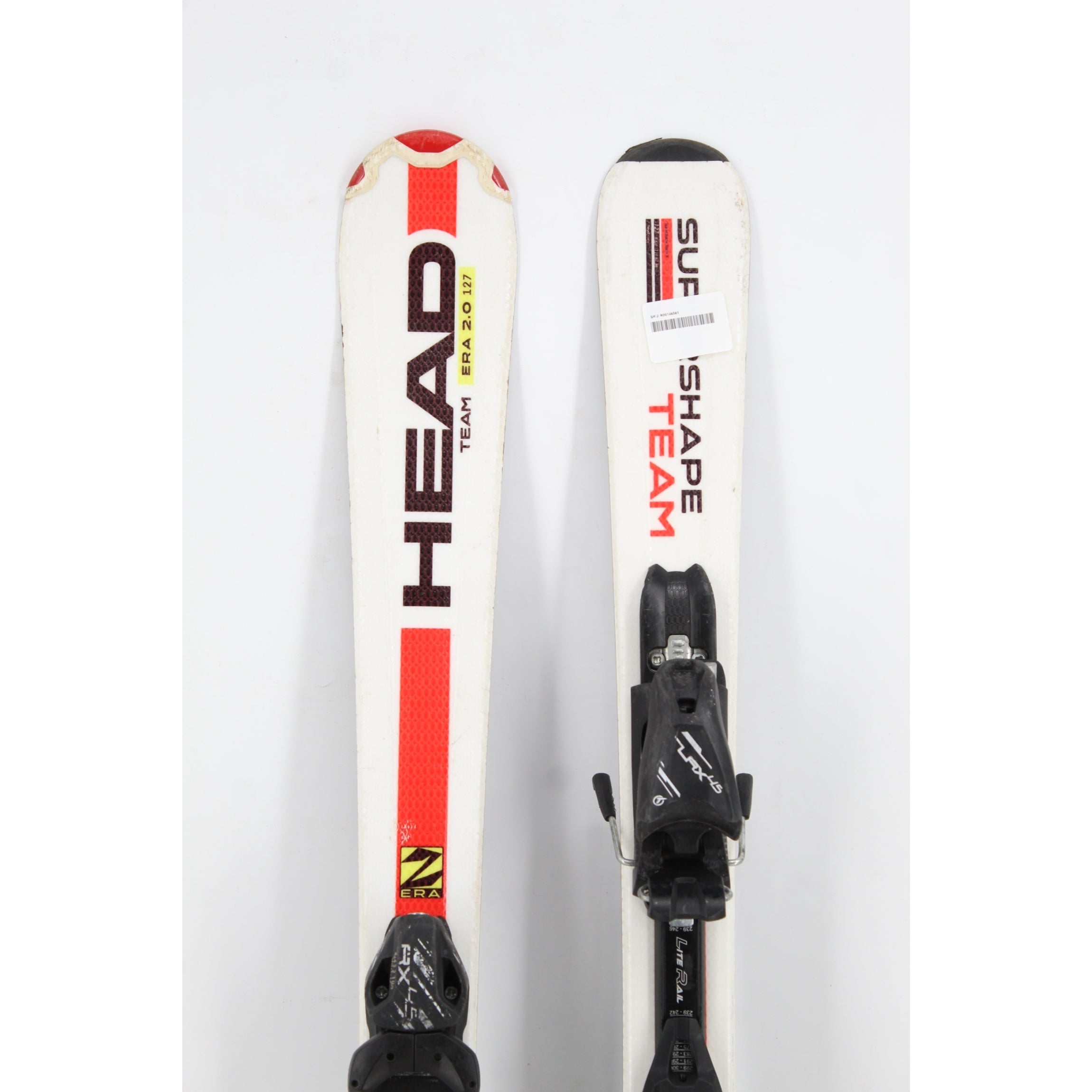 Head Super Shape Team Era 2.0 Kids Skis with Bindings - 127 cm Used