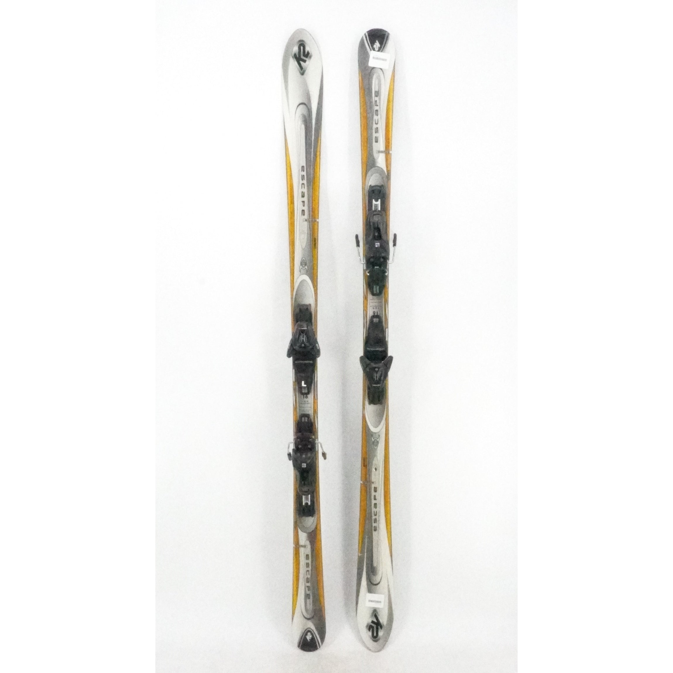 K2 Escape Adult Skis with Bindings - 167 cm Used