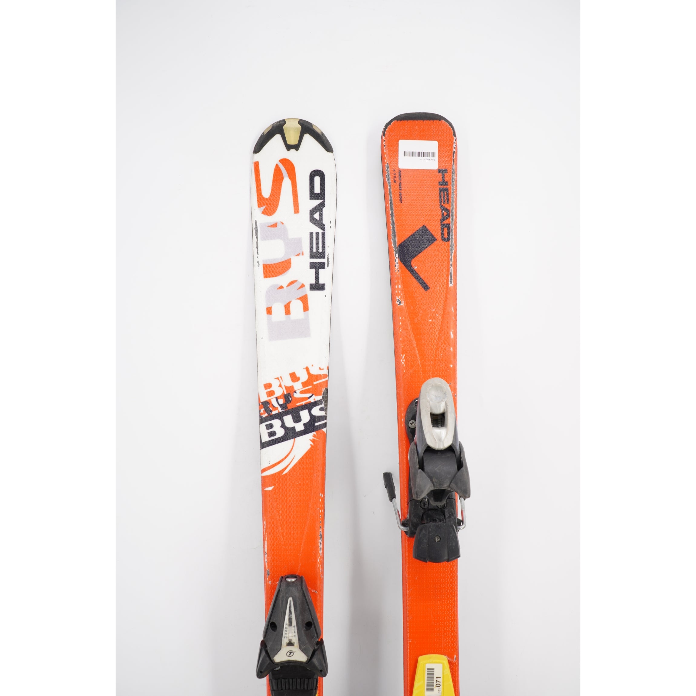 Head BYS Adult Skis with Bindings - 150 cm Used